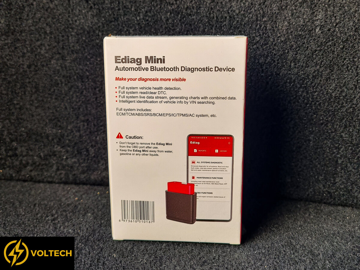 MINI OBD2 DIAGNOSTICS SCANNER TOOL