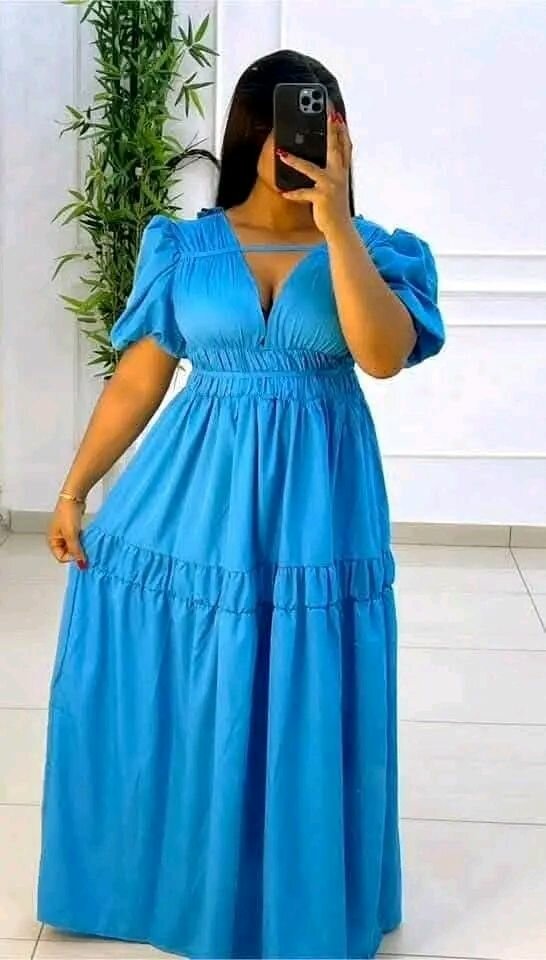 Robe longue d'été élégante