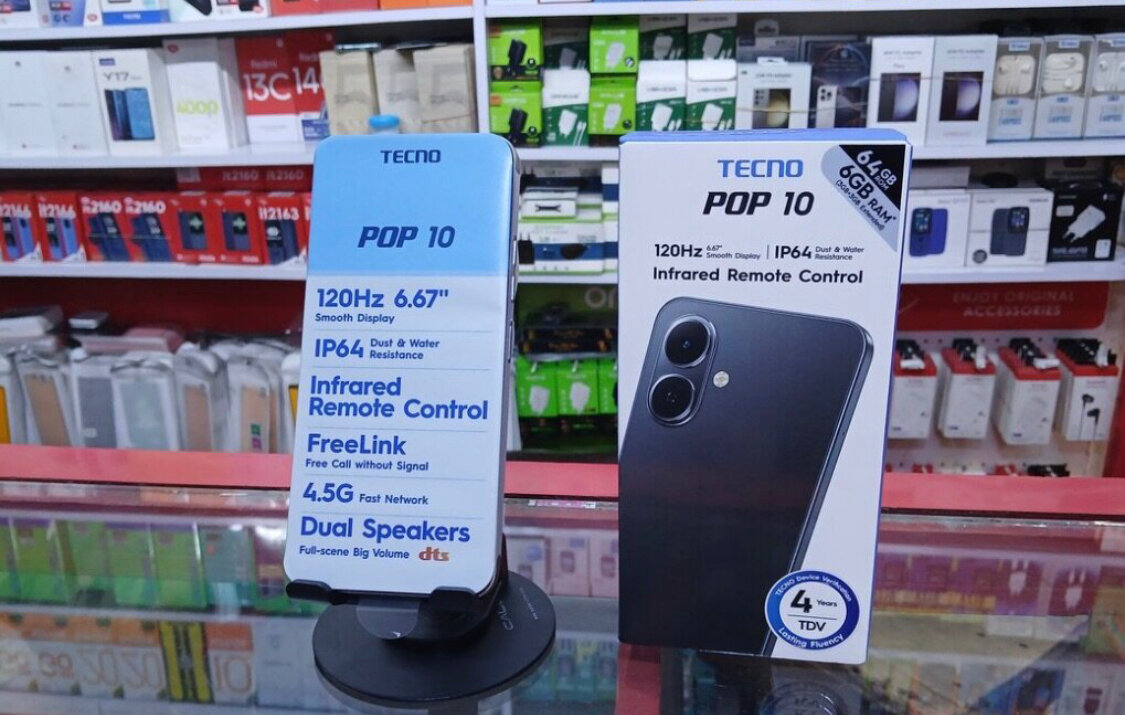 TECNO Pop 10 Smartphone 128GB