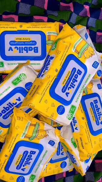 Babilov Lingettes bébé 60pcs