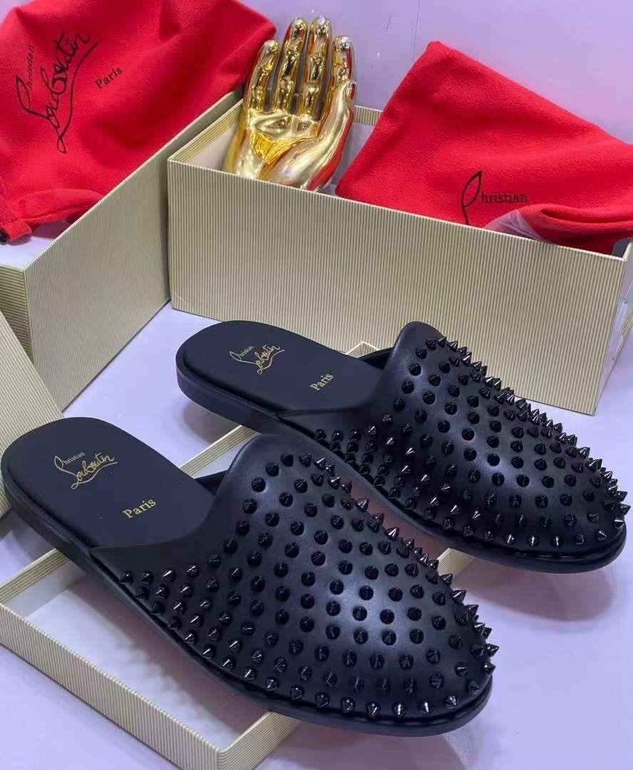 CHRISTIAN LOUBOUTIN HALF SHOE