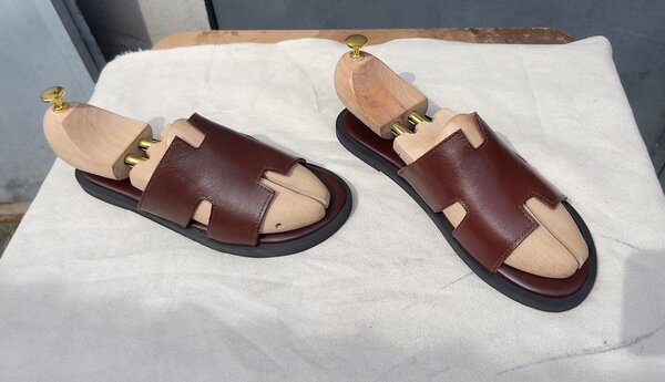 Sandales en cuir élégantes