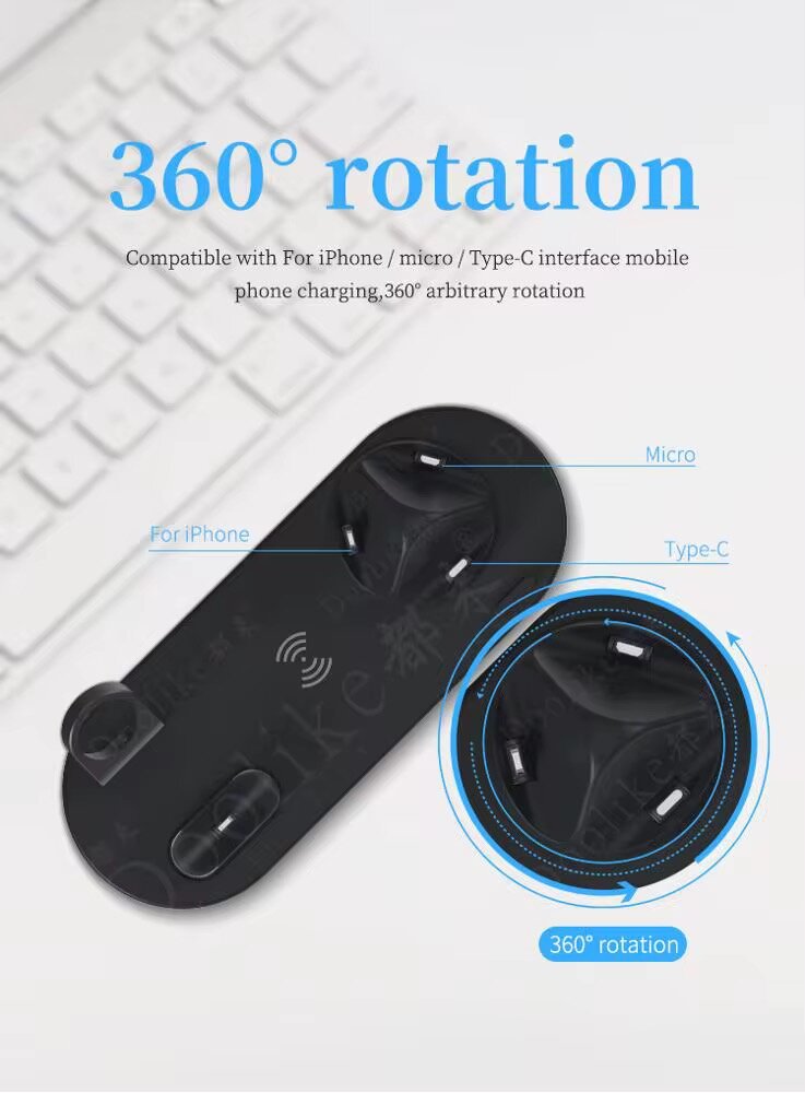 Station de charge 6 en 1