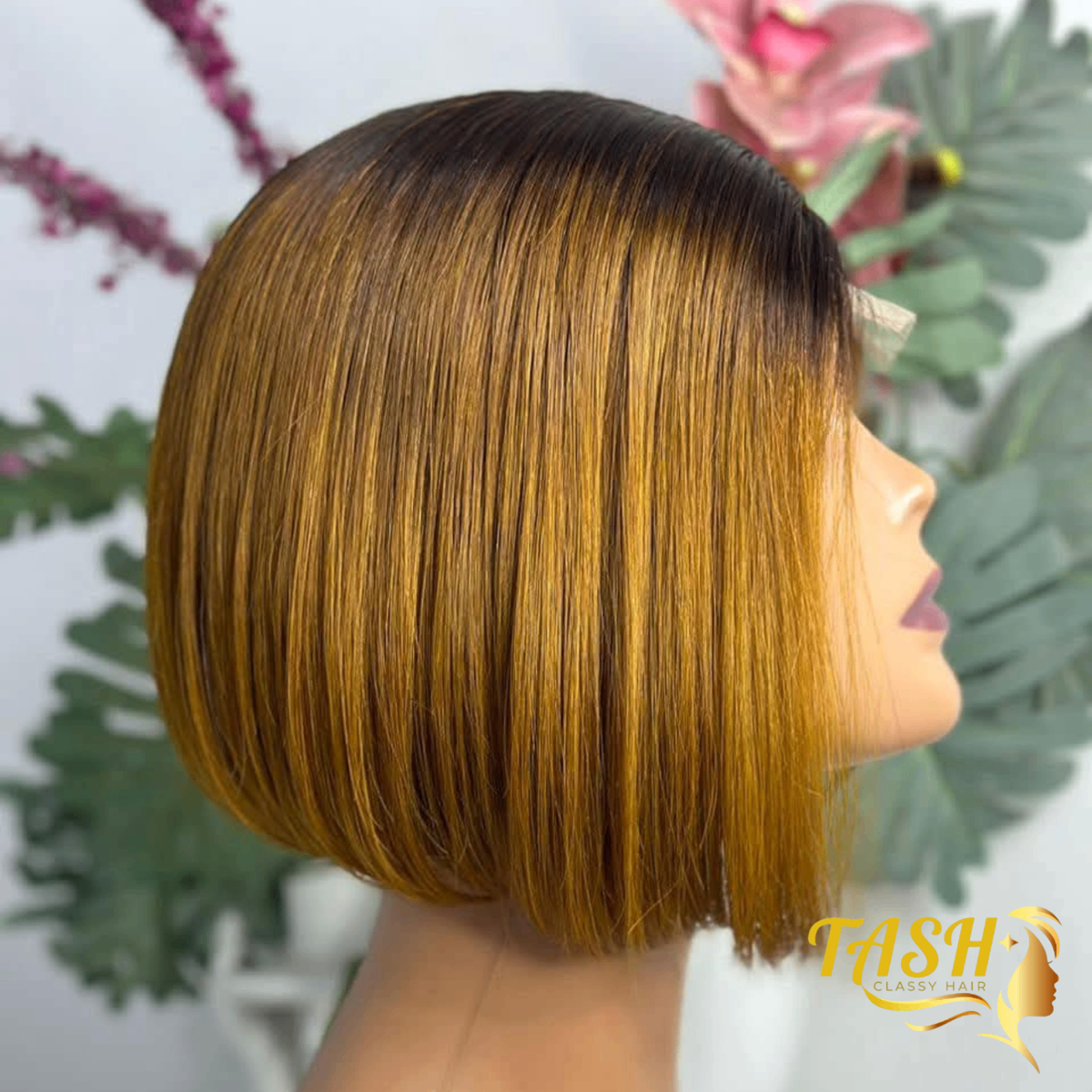 6 Inches Dubai Brown Brazillian Bob Wig