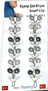 Зажимы для платков и палантинов!