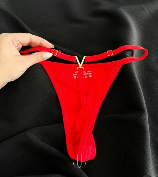 Culotte tanga sexy rouge