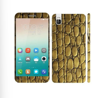 Huawei Shot X Golden Snake Leather Texture Mobile Skin