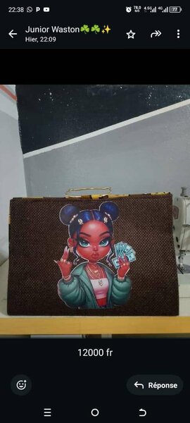 Sac à main artisanal coloré