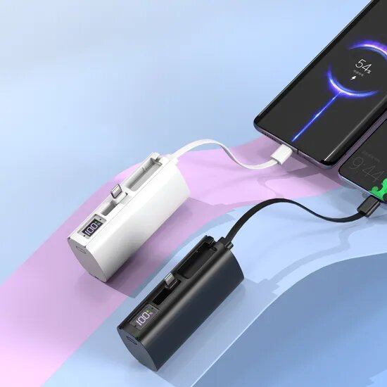 Aspor A351 Mini Power Bank 5000mAh - Portable Charger