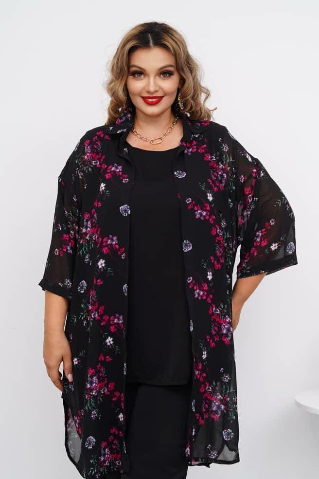 Костюм тройка из шелка