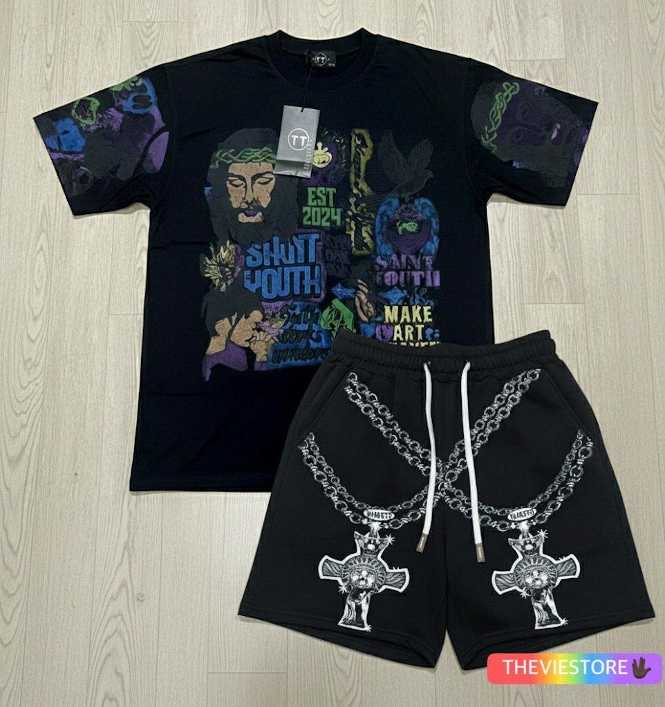 Ensemble T-shirt et Short Imprimé