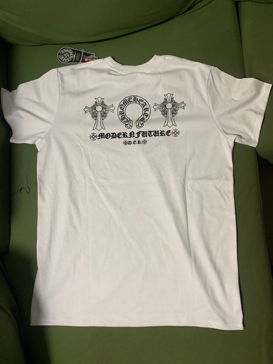 T-shirt blanche unisexe modern