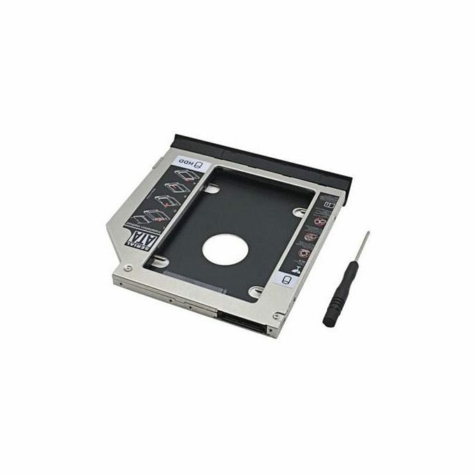 Universal SATA 3.0 Caddy - Black/Silver