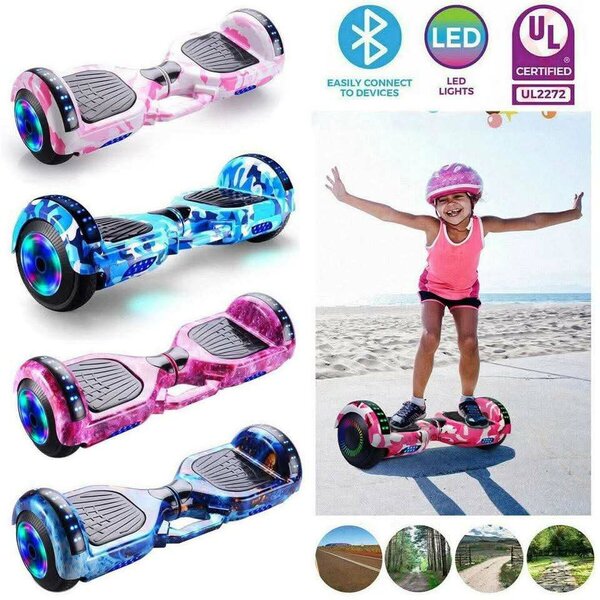 Hoverboard Bluetooth LED Enfants