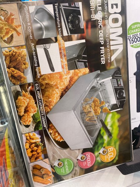 Boma electric deep fryer 6L 2500w