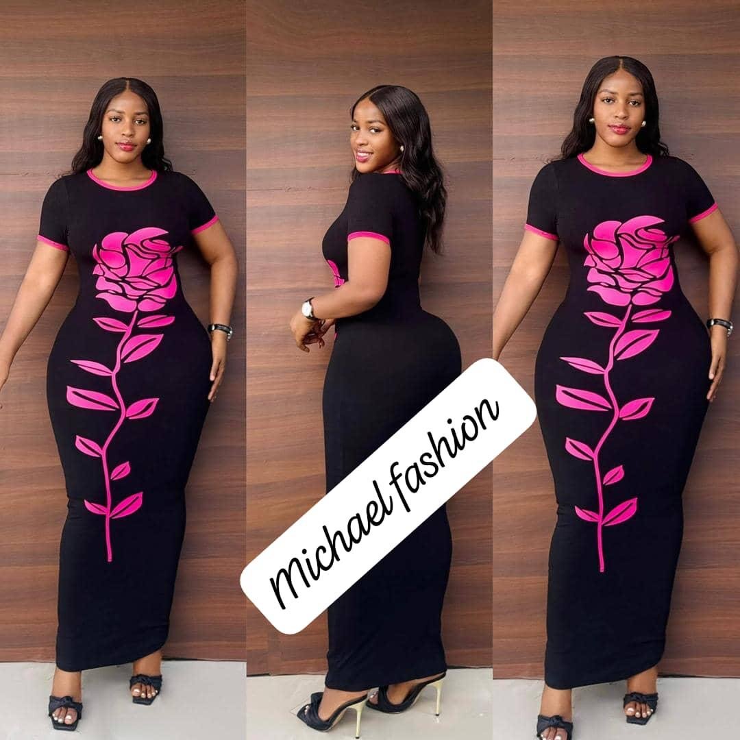 Robe été en maille chic