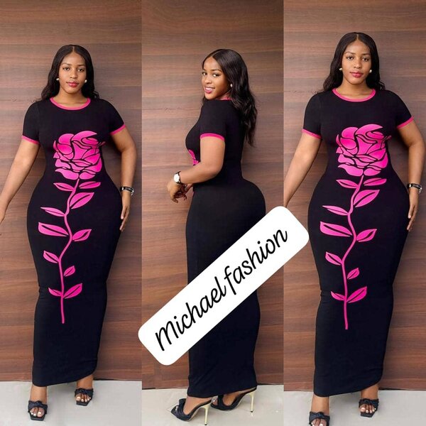 Robe été en maille chic