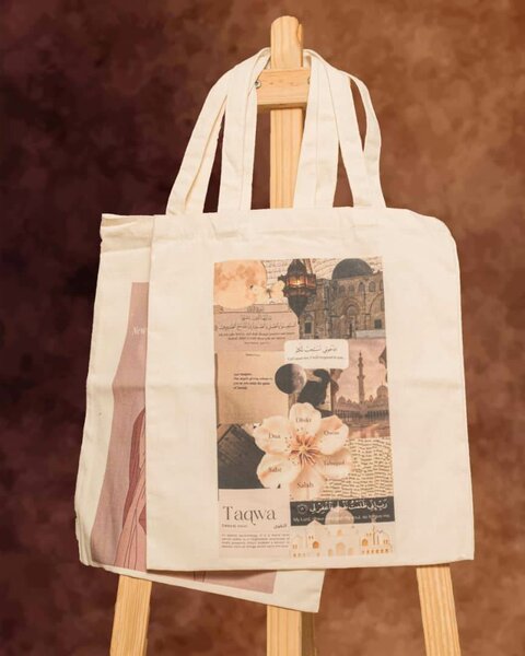 Tot bag motif musulman