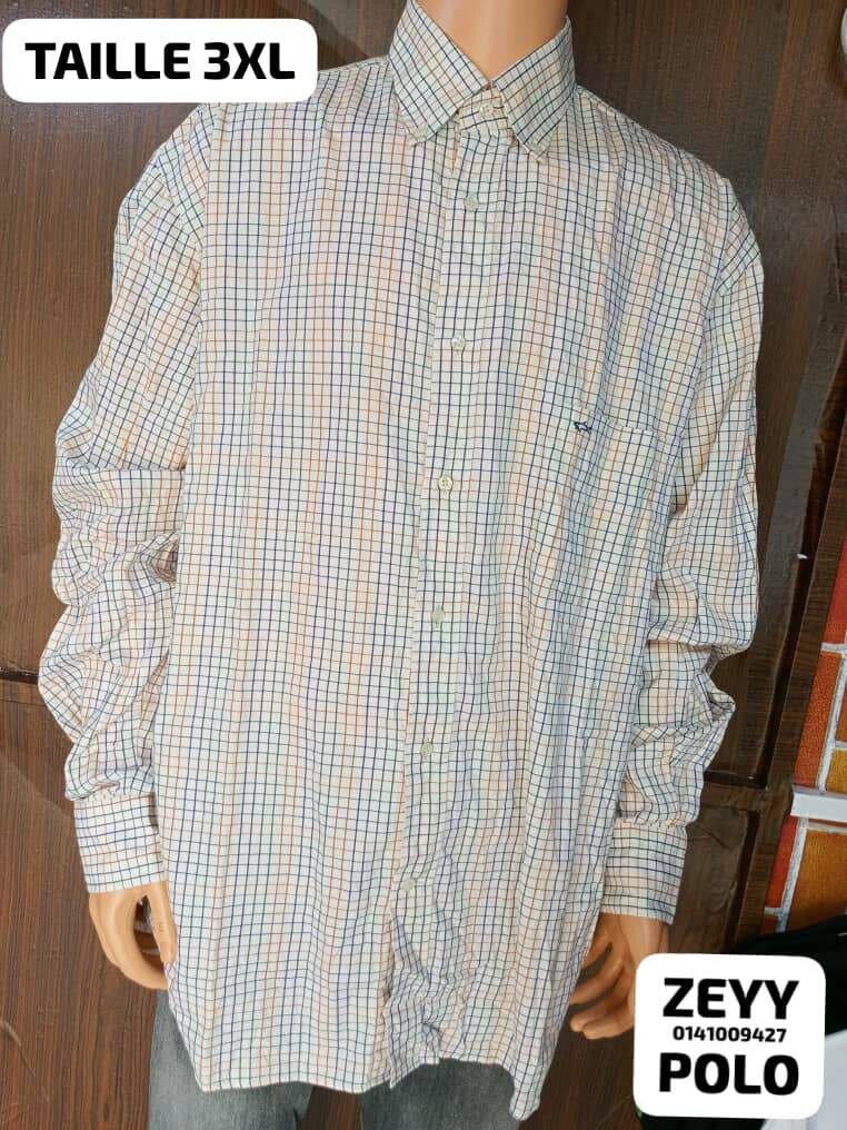 Chemise homme grand taille