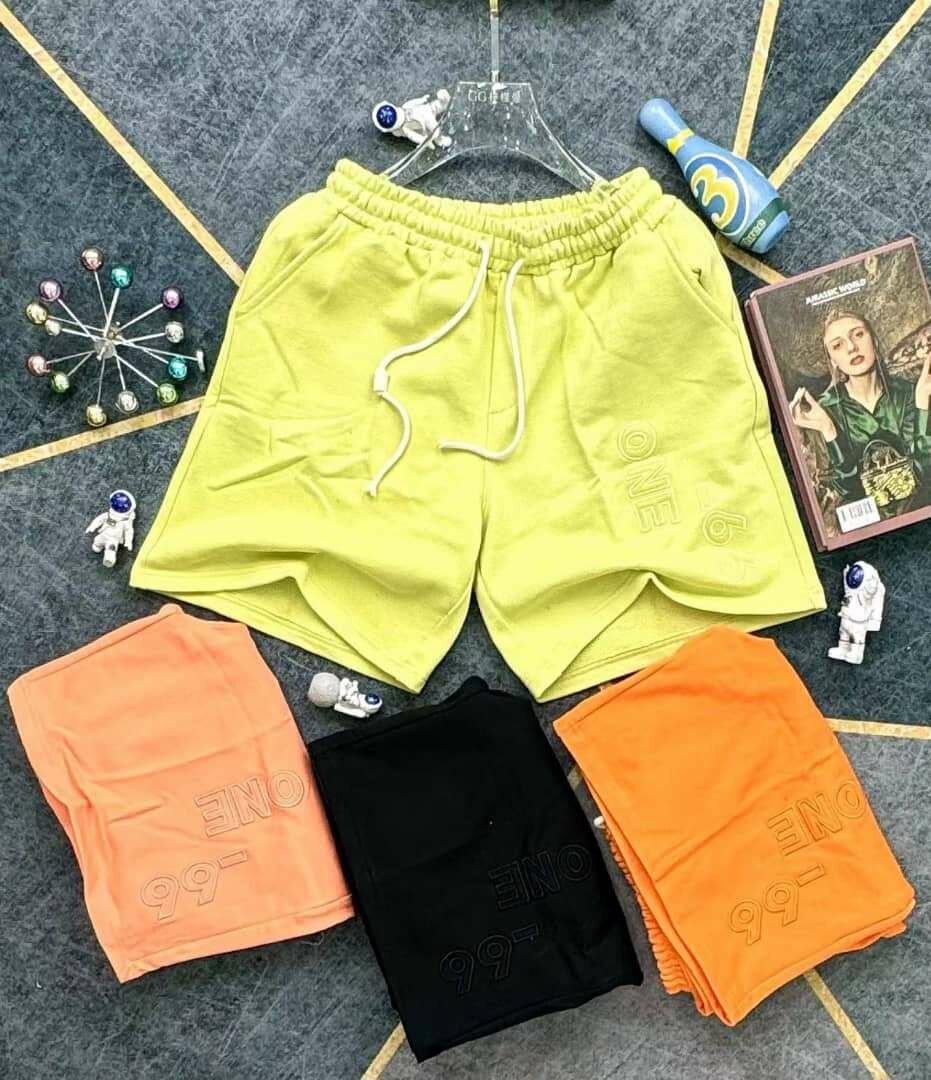 Shorts en coton colorés