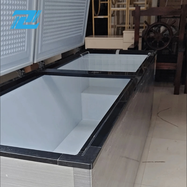 Congélateur coffre professionnel double porte