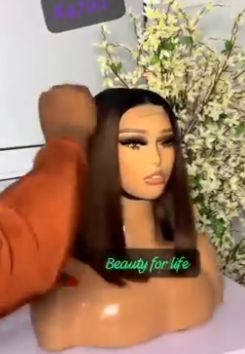 Chestnut 🌰 🌰 ombre brown Vietnamese bone STRAIGHT premium