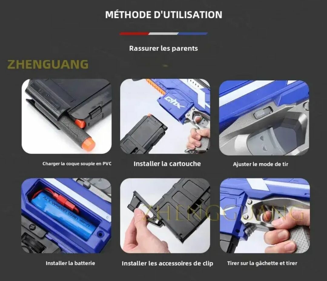 Pistolet jouets pour enfant