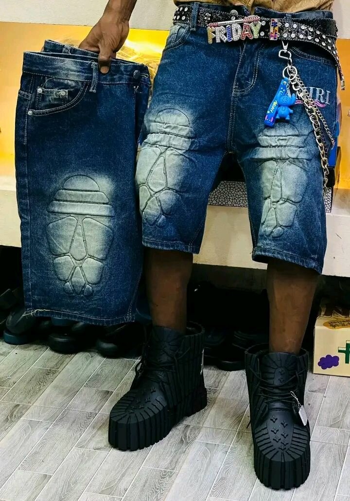 Shorts en denim décontractés