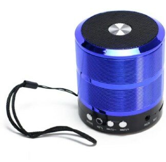 Portable Bluetooth Speaker - Rechargeable, Multi-Color LED Lights, SD Card and USB Support for Ultimate Convenience