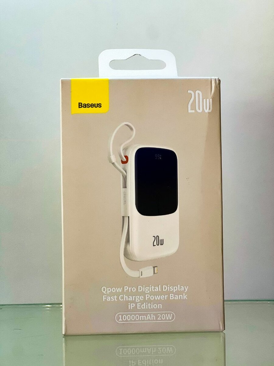 Baseus Qpow Pro Digital Display Fast Charge Power Bank 10000