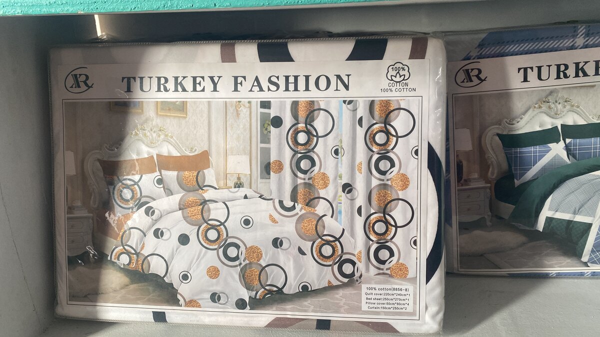 Draps de lit en coton