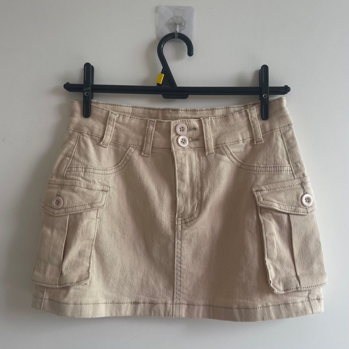 Cargo shein skirt khaki
