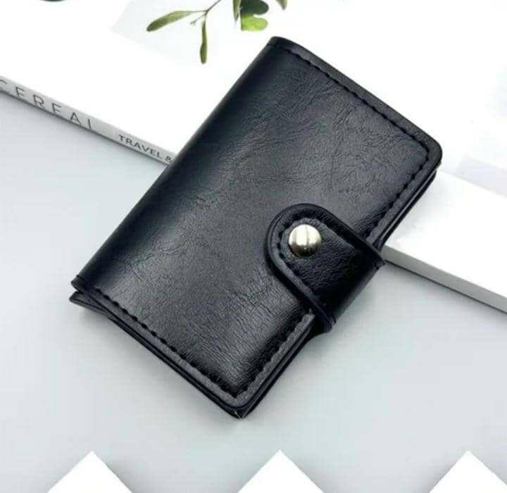 Porte-cartes en cuir élégant