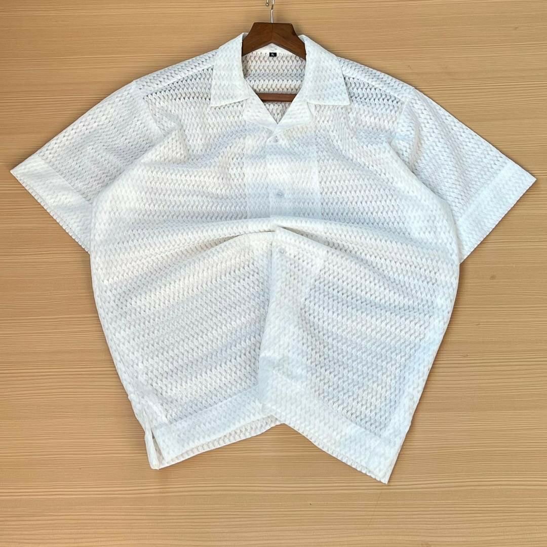 Transparent Net Top for Men
