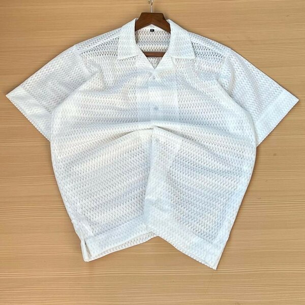 Transparent Net Top for Men