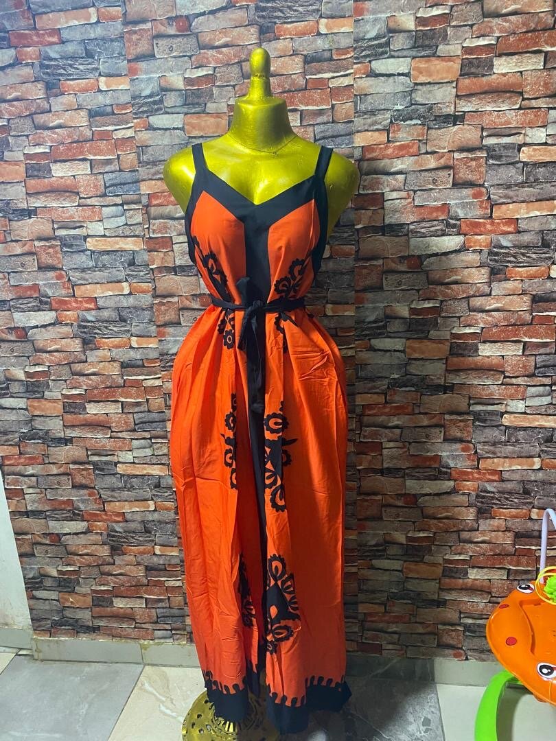 Robe longue d'été élégante