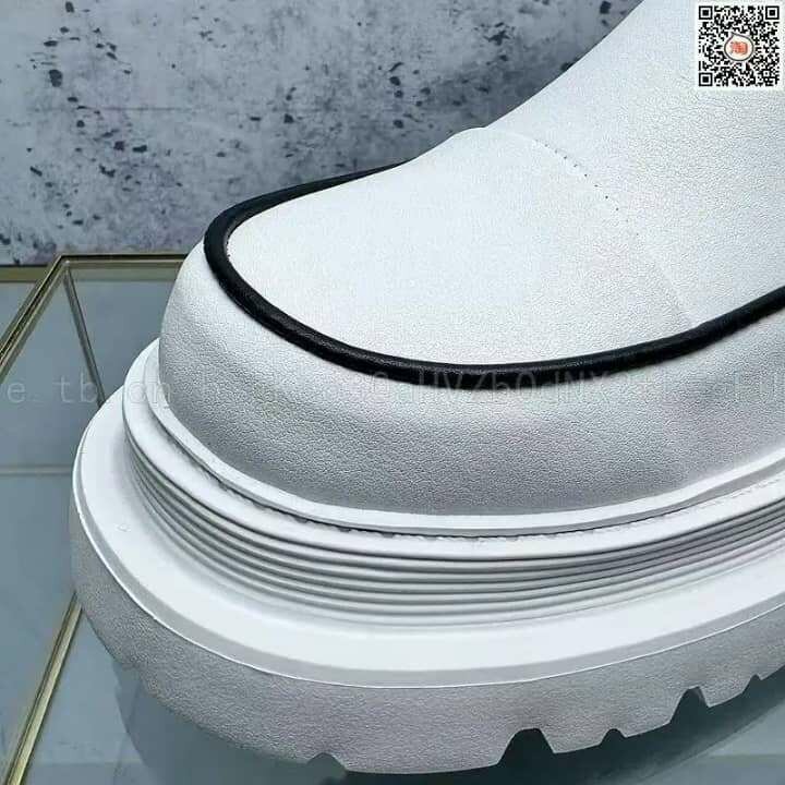 Bottes blanches tendance