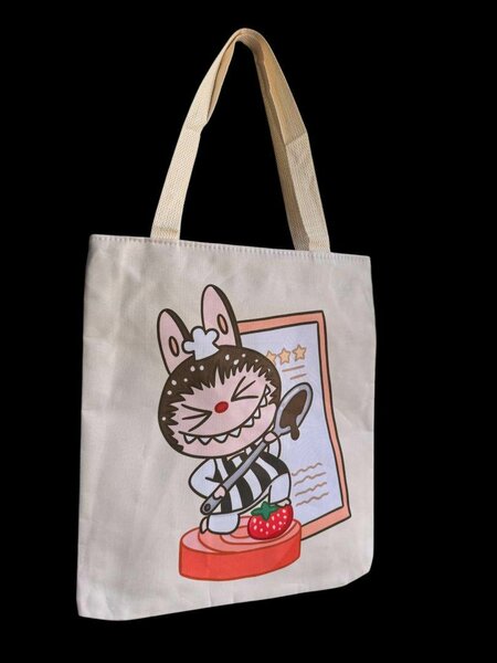 Sac en toile avec motif mignon