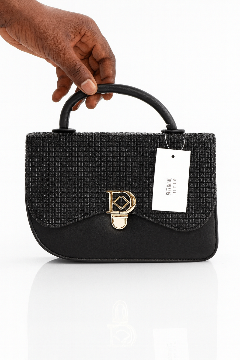 Sac à main élégant noir