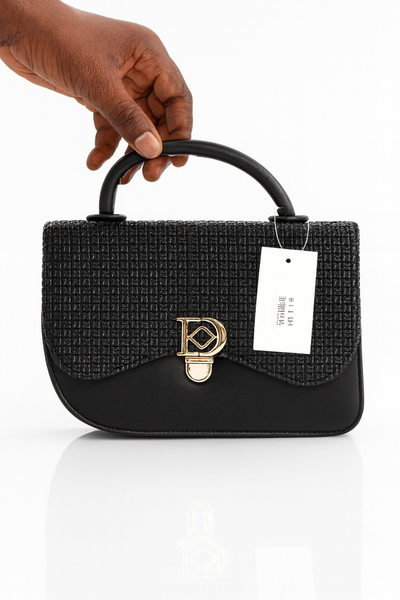Sac à main élégant noir