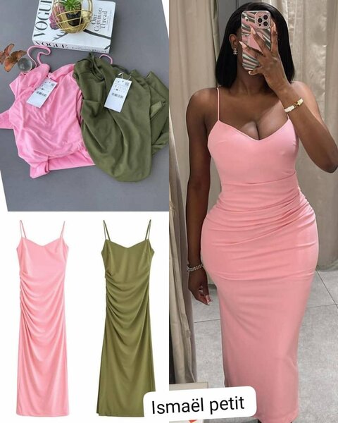 Robe longue moulante élégante