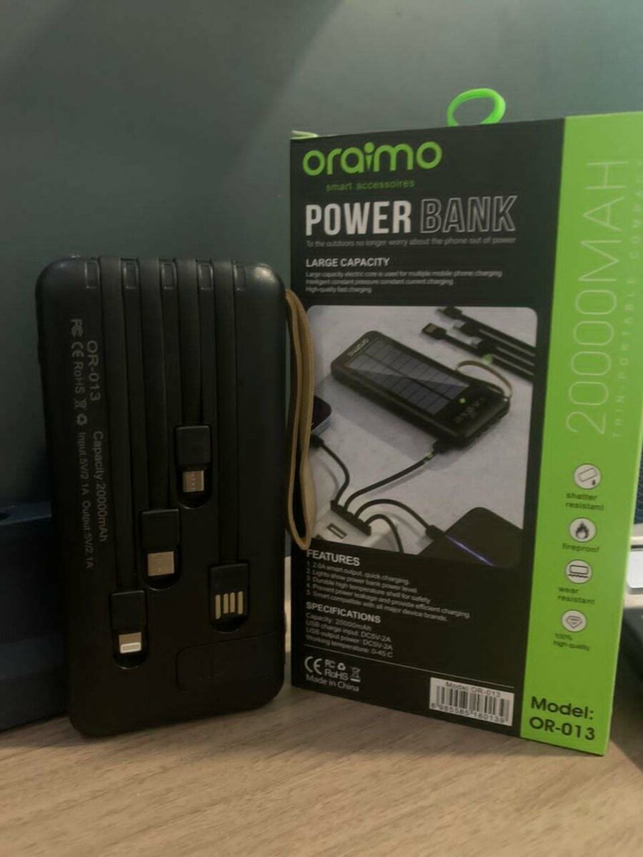 20000mah heavy duty power bank