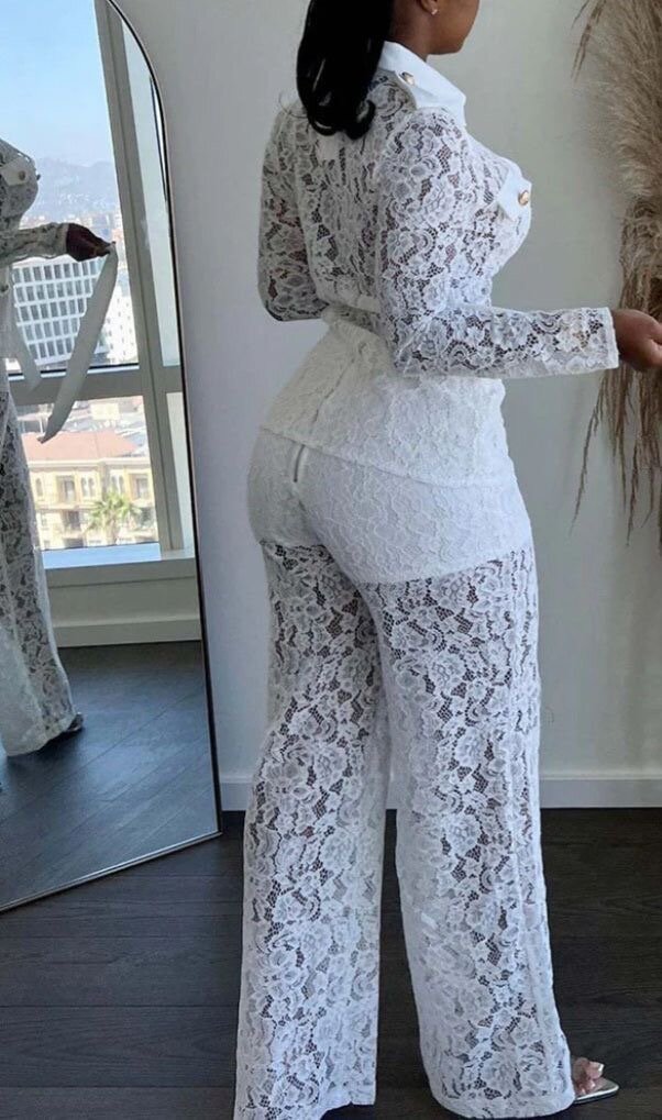 Ensemble en dentelle chic