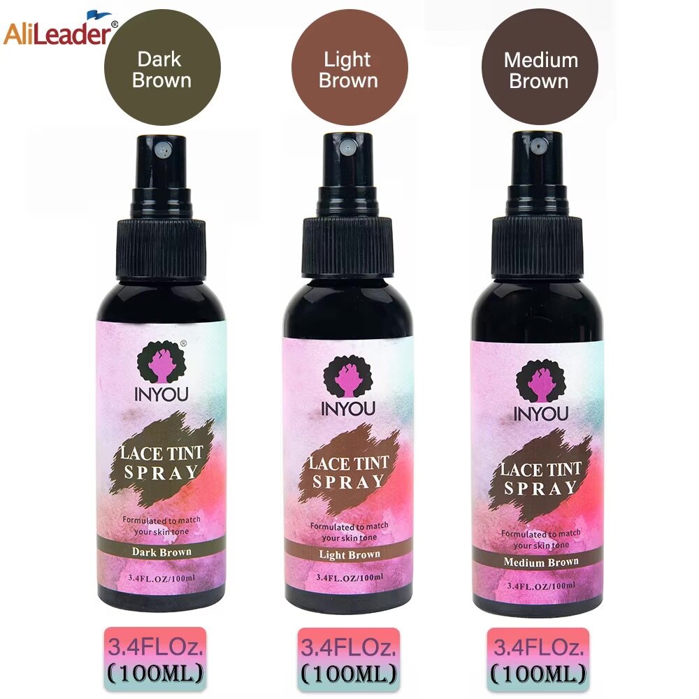 Lace tint spray
