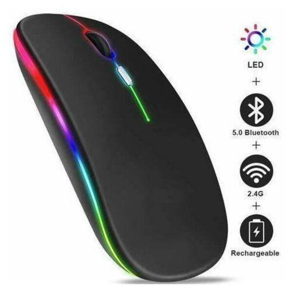 Souris sans fil HP LED RGB