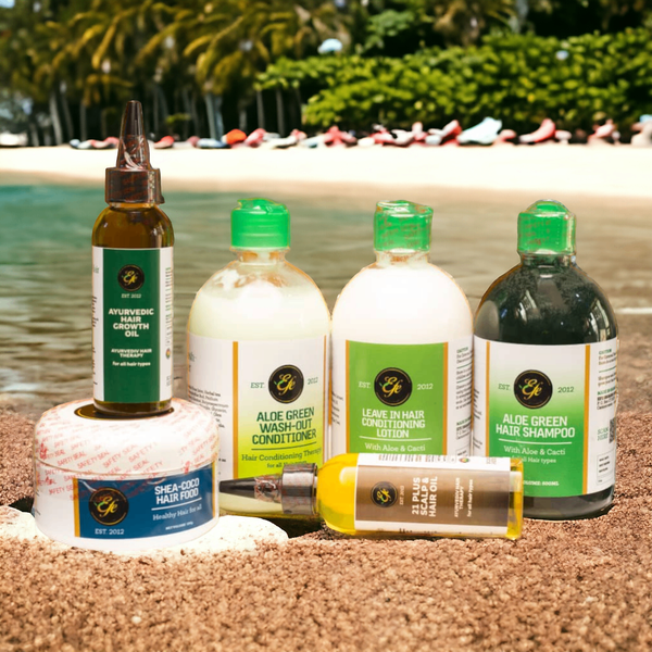 Efe's Natural Hair Set (Aloe Vera & Cactus)