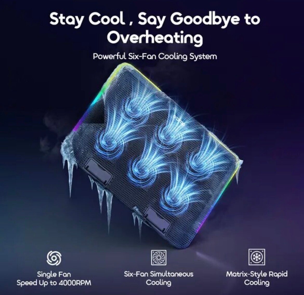 Support refroidisseur portable