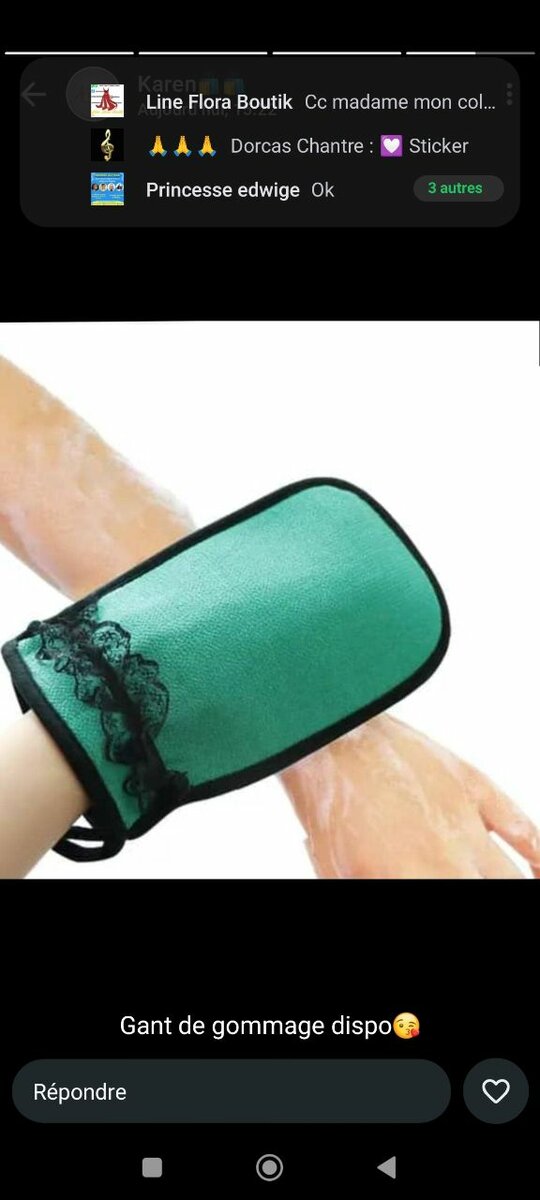 Gant de Gommage Exfoliant