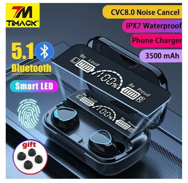 Écouteur Bluetooth power bank