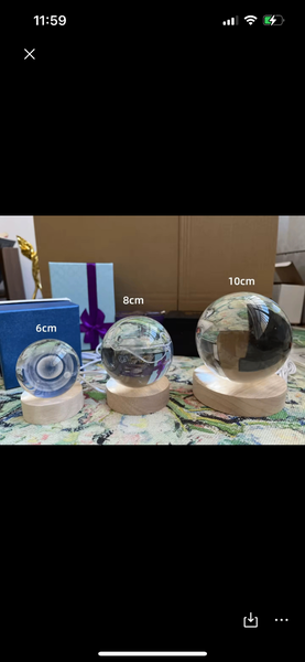 Boule de Cristal Sainte-Famille